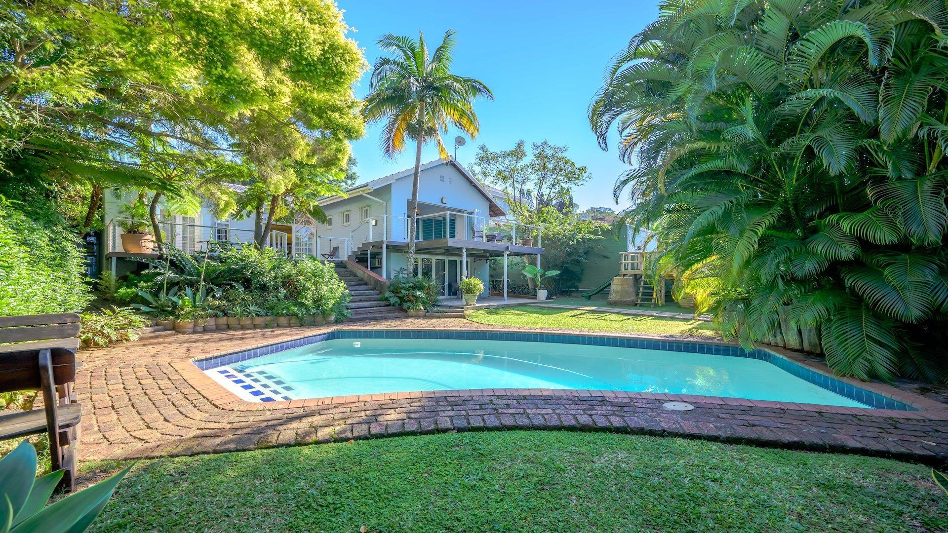 Swimming pool and outdoor entertainment area